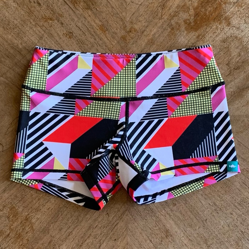 Wodbottom Color Block Shorts - image 1